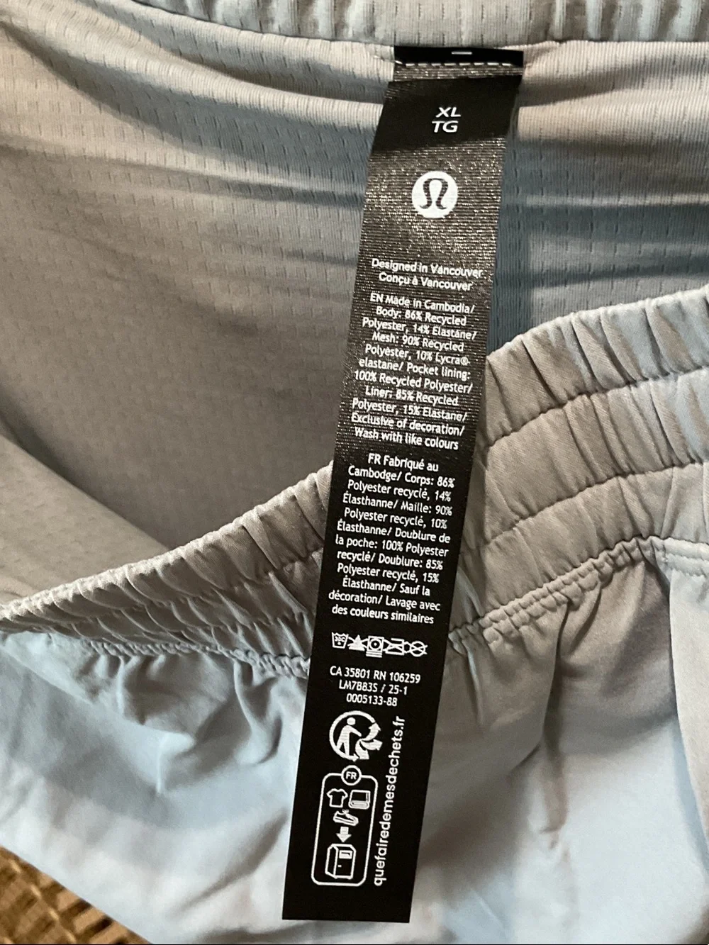 lululemon athletica Pace Breaker Short 5” Lined SILD